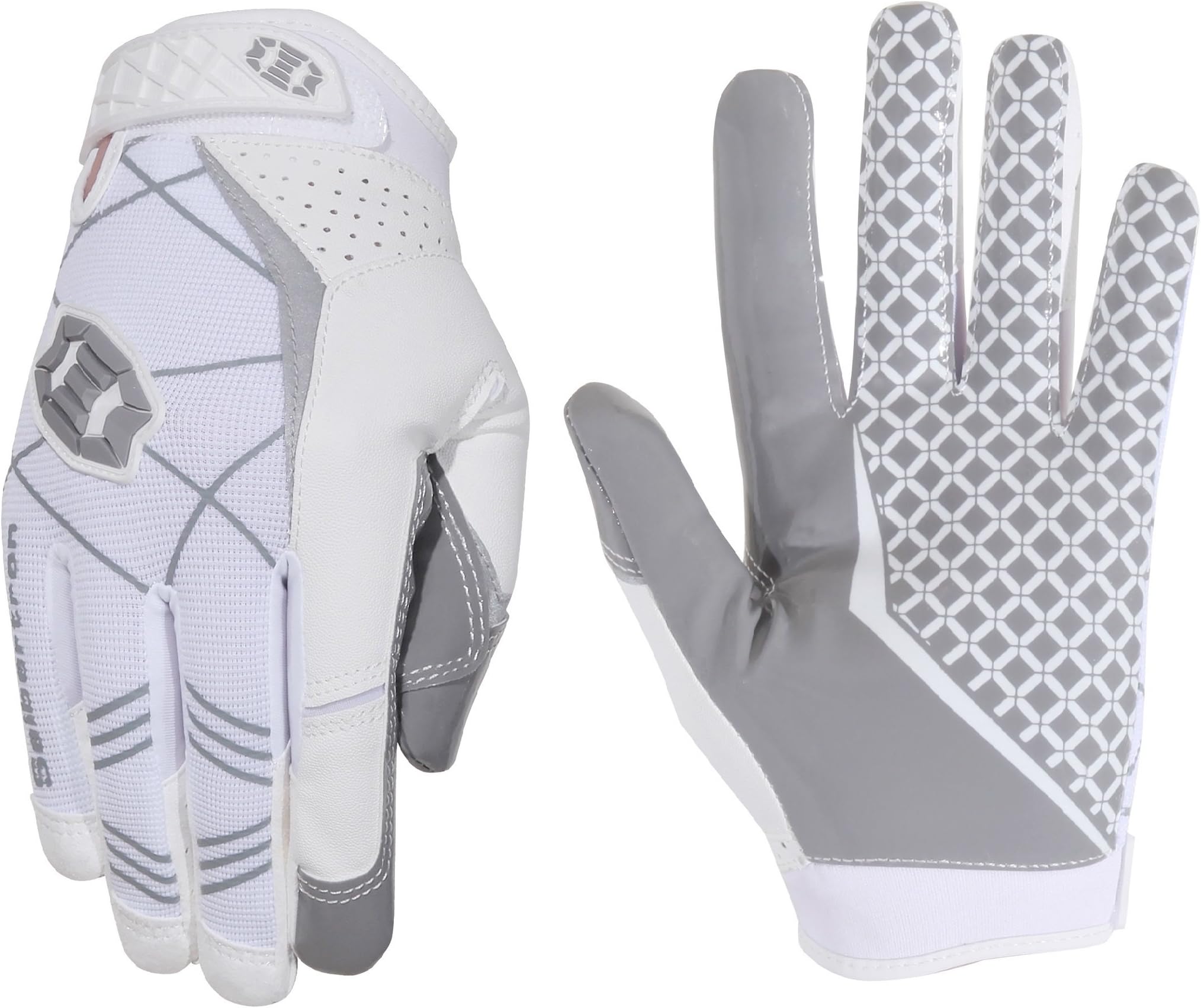 Seibertron Pro 3.0 Elite Ultra-Stick Football Receiver Gloves, High Performance Non-Slip Sports Gloves for Youth Kids Boys Girls & Adult