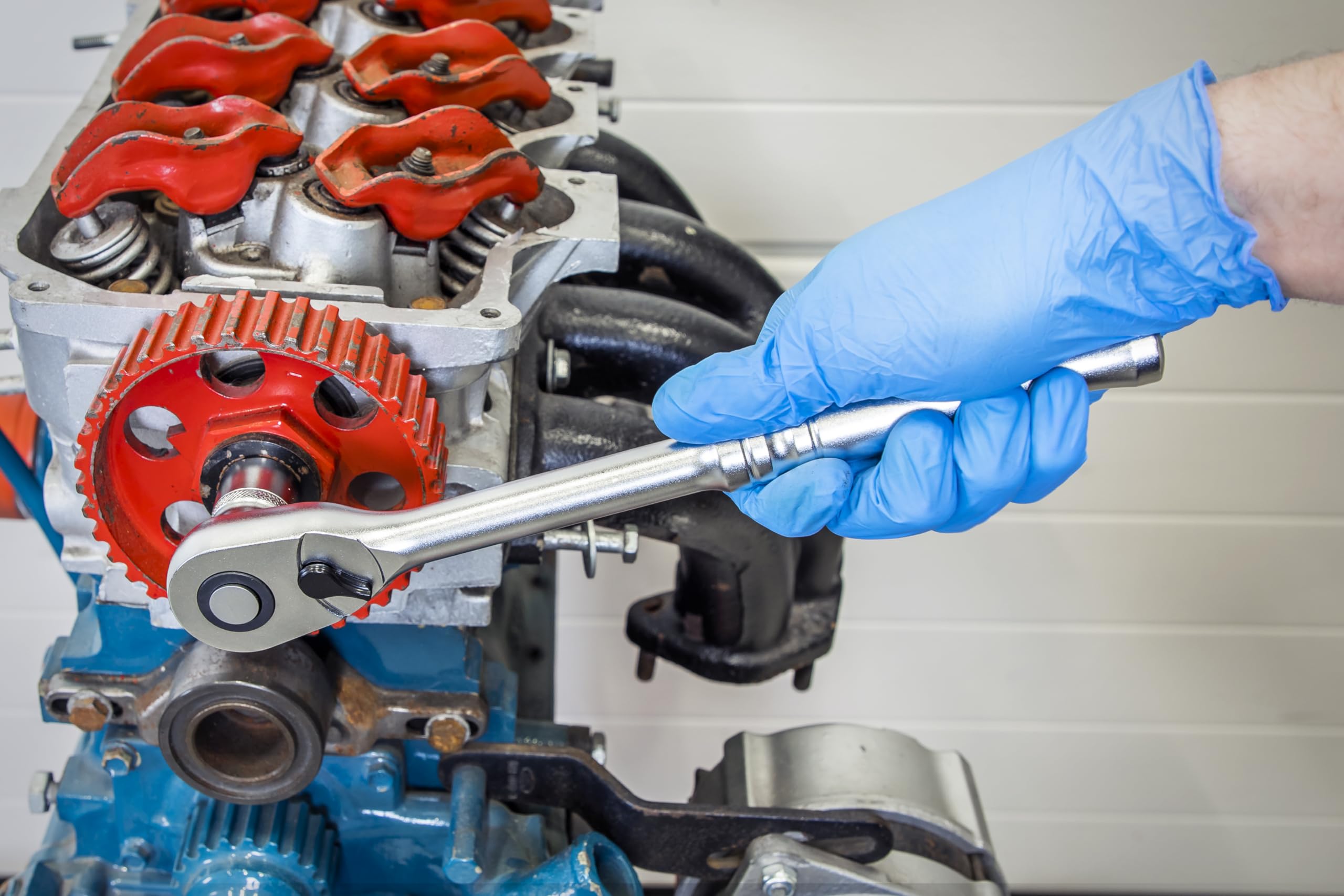 Sealey Premier Platinum 1/2" Sq Drive 90-Tooth Ratchet Wrench Flip Reverse, Quick Release, Micro Satin - AK7932 - Image 4