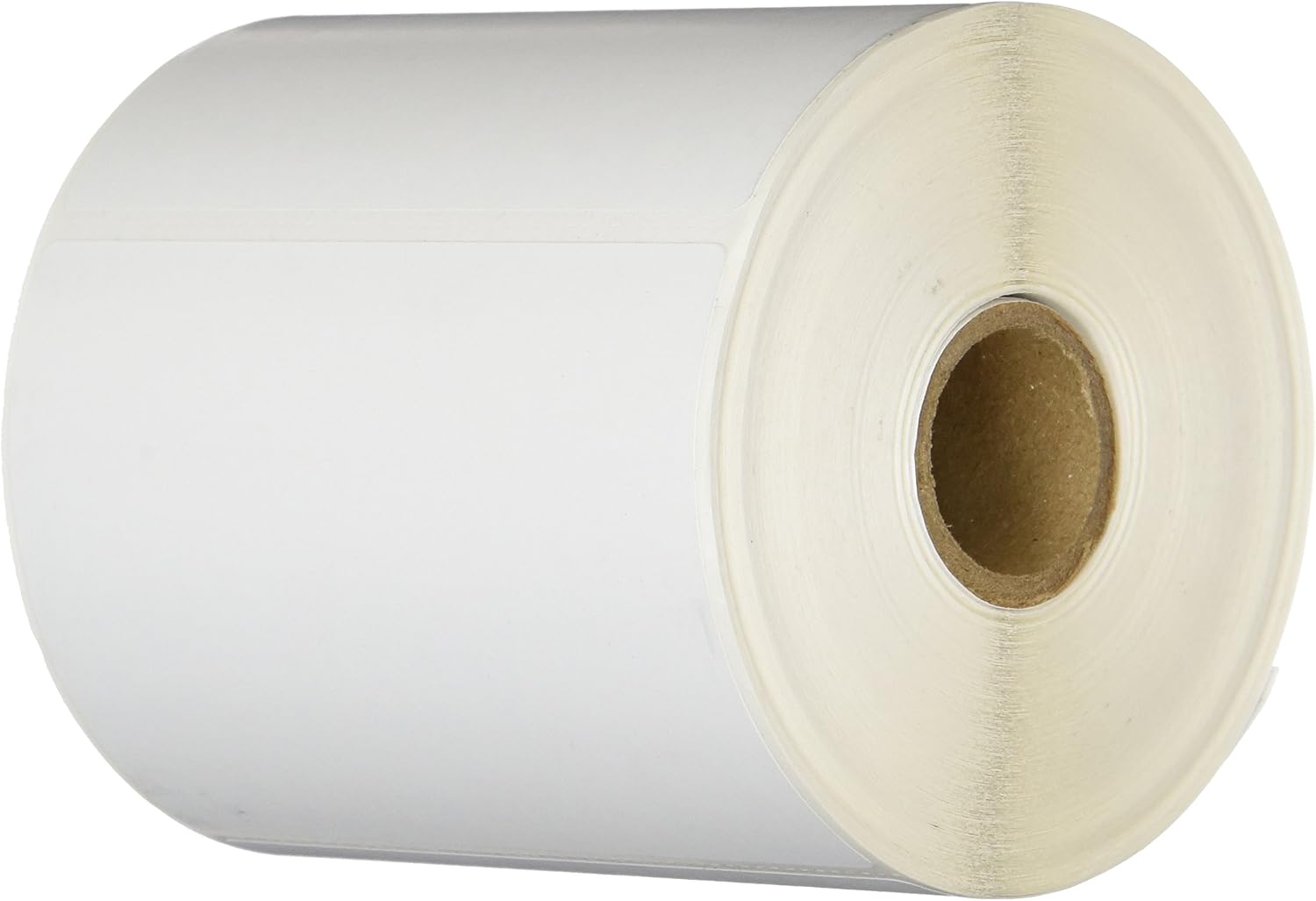 CompuLabel Direct Thermal Labels, 4-Inch x 2 1/2 Inch, White, Roll, Permanent Adhesive, Perforations Between Labels, 575 per Roll, 12 Rolls per Carton (530796)