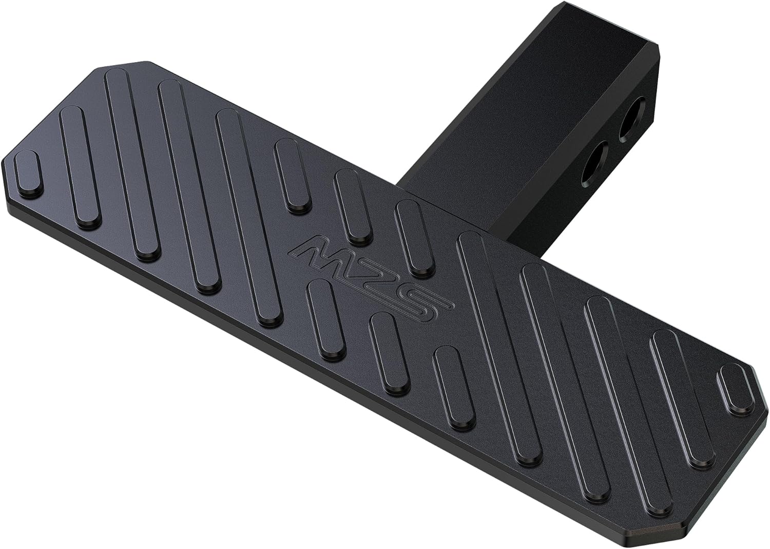 MZS Hitch Step, Rear Bumper Guard Protector Fits 2 inch Hitch Receivers for Pickup Truck Car SUV RV Trailer Anti-Slip Bump Step