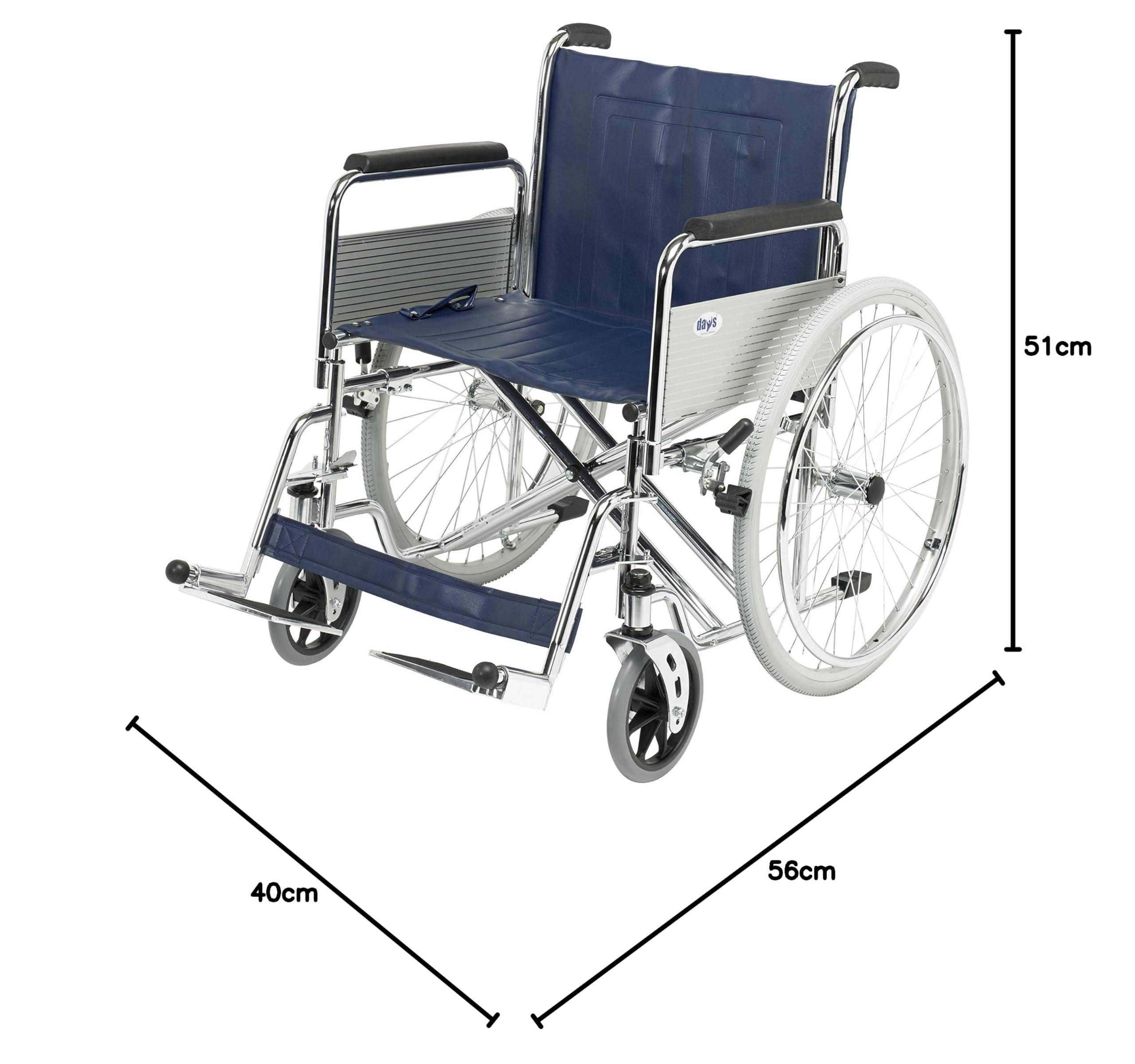 Days Heavy Duty – Silla de ruedas autopropulsada