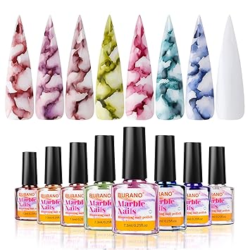 BURANO Marble Nail Gel Polish