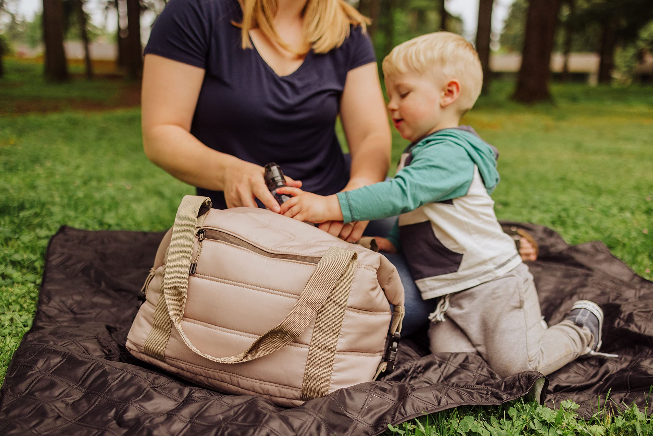 ONIVA - Bolsa térmica Acolchada Lavable para Todo el día, Bolsa térmica Suave, Enfriador de Picnic