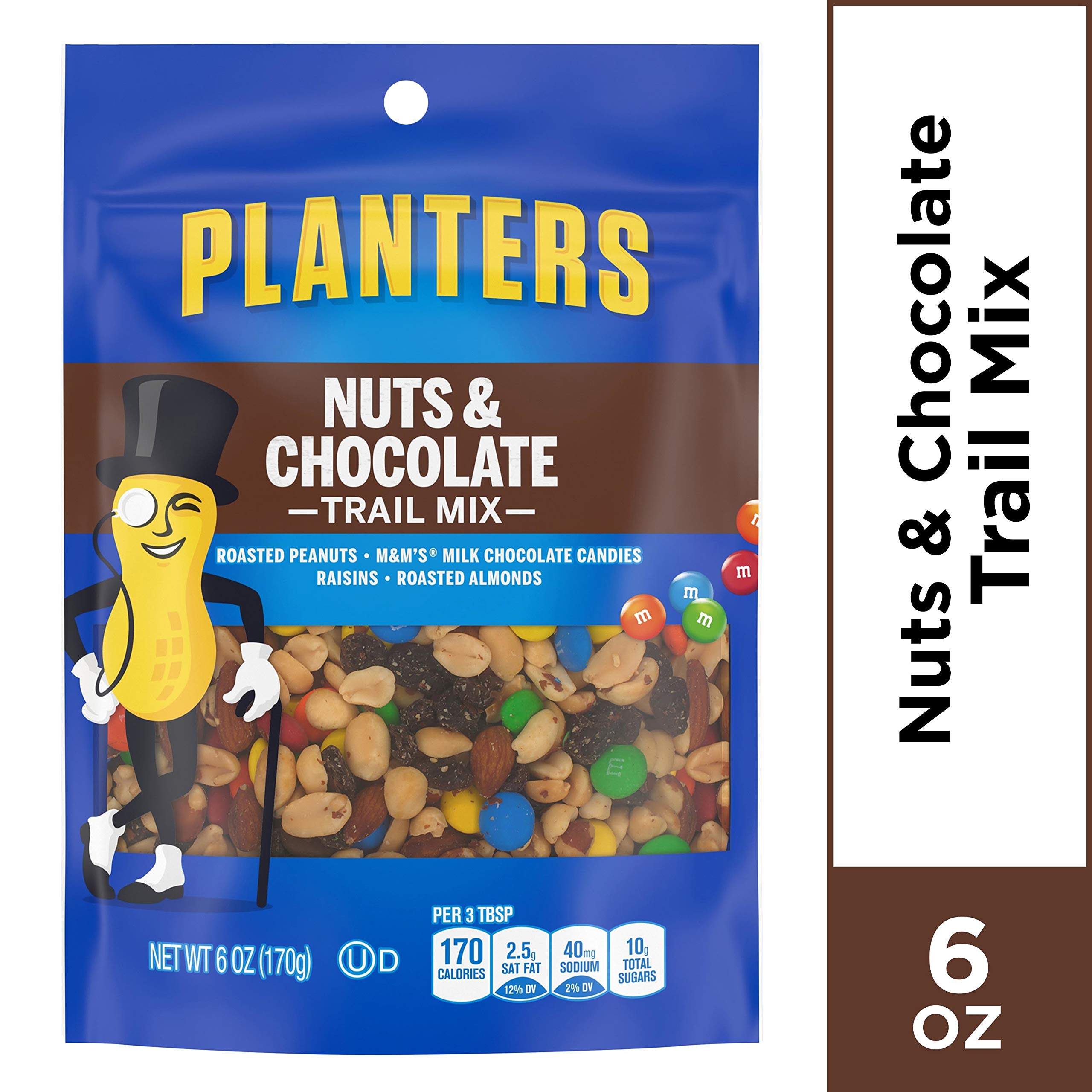 Planters Nuts & Chocolate M&Ms 6 oz Bags Pack of 12 product thumbnail 6