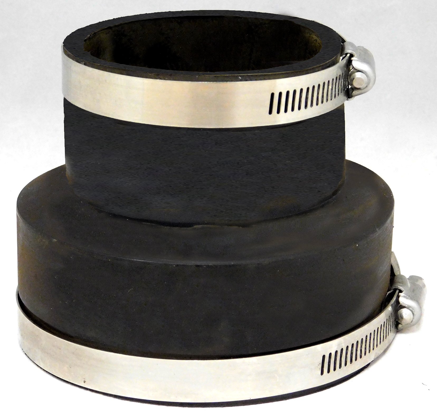 Cloverleaf 4" - 3" Rubber Reducer