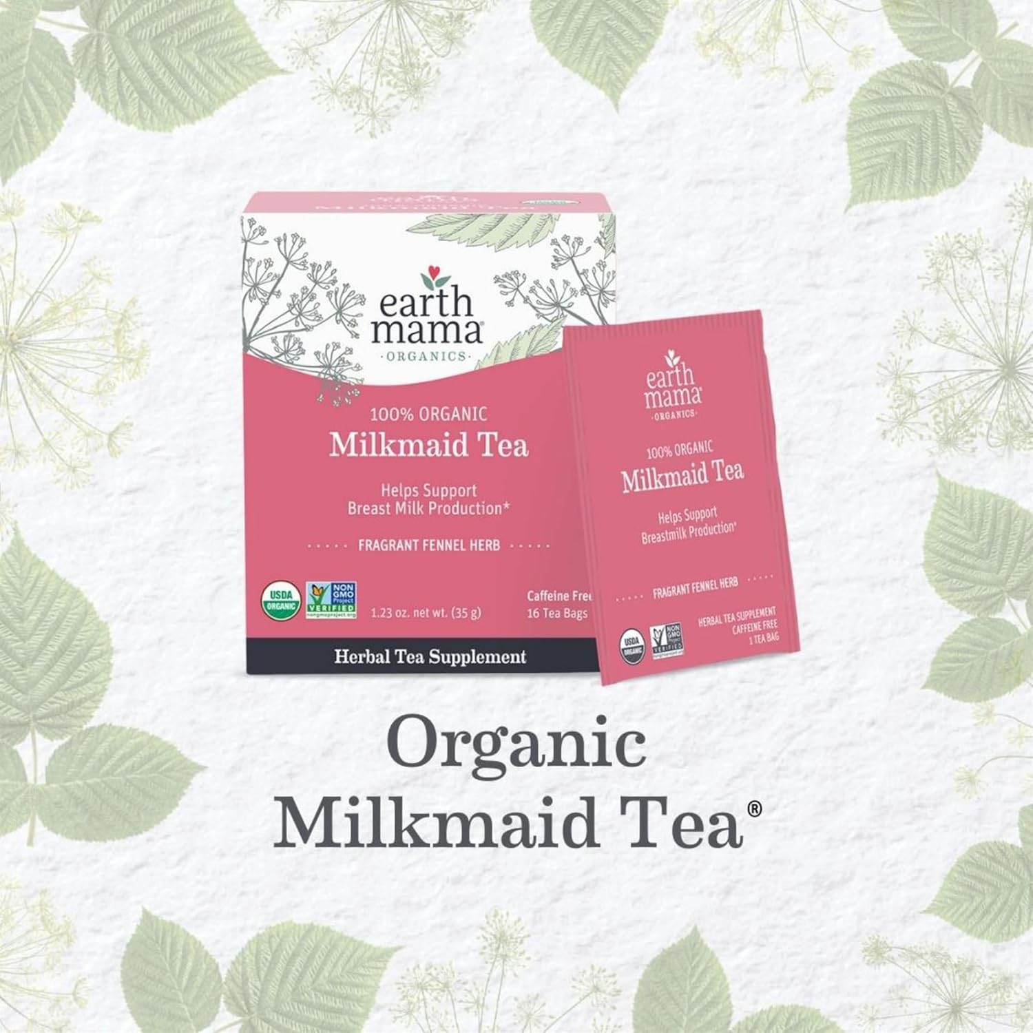 Organic No More Milk Tea Reduce Breastmilk Production for Weaning in