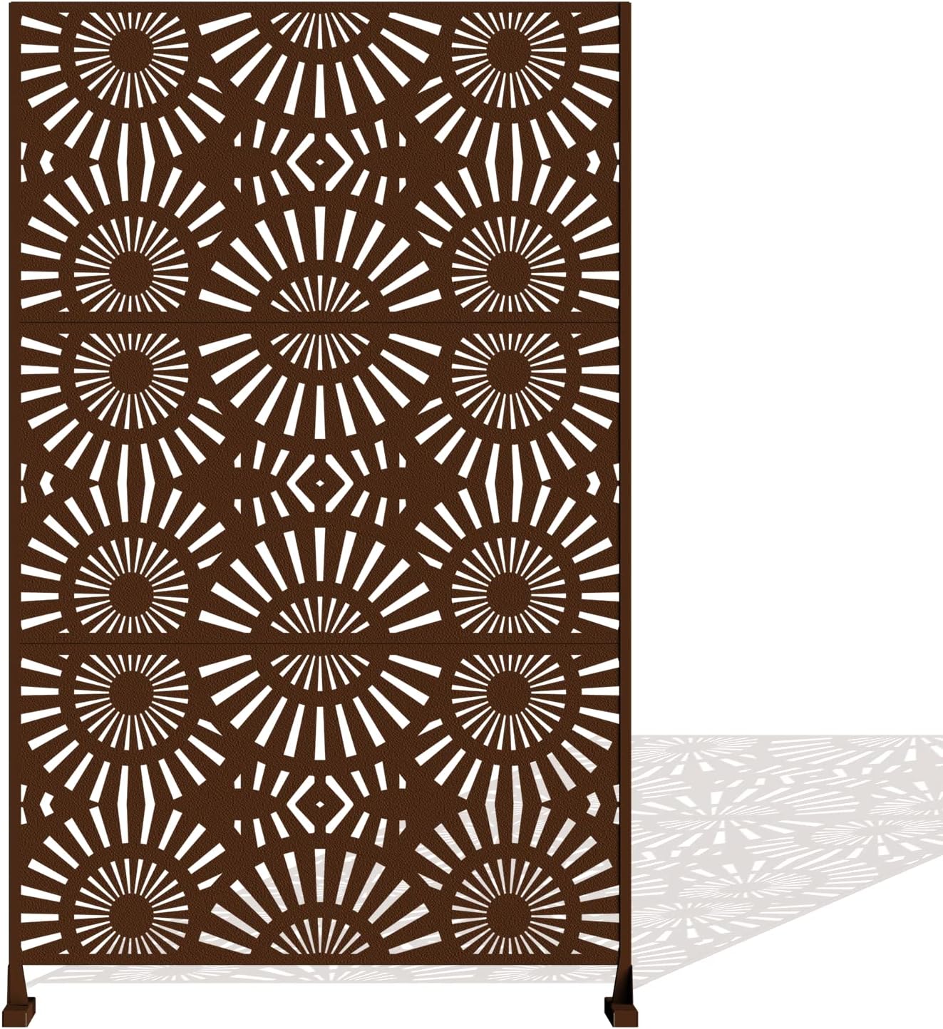 Wathumid Outdoor Privacy Screen Freestanding 6ft X 4ft