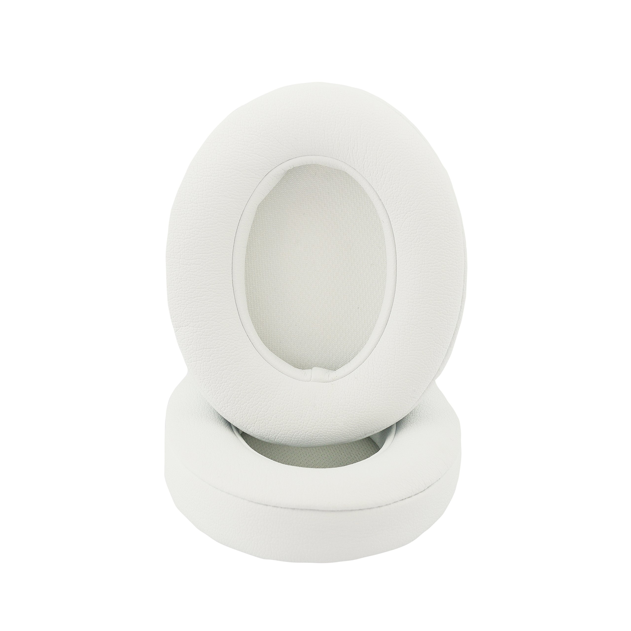 Premium Replacement Ear Pads Compatible with Beats Studio 2 Wired, Studio 2 and Studio 3 Wireless Headphones (White). Protein Leather | Soft high-Density Foam | Easy Installation