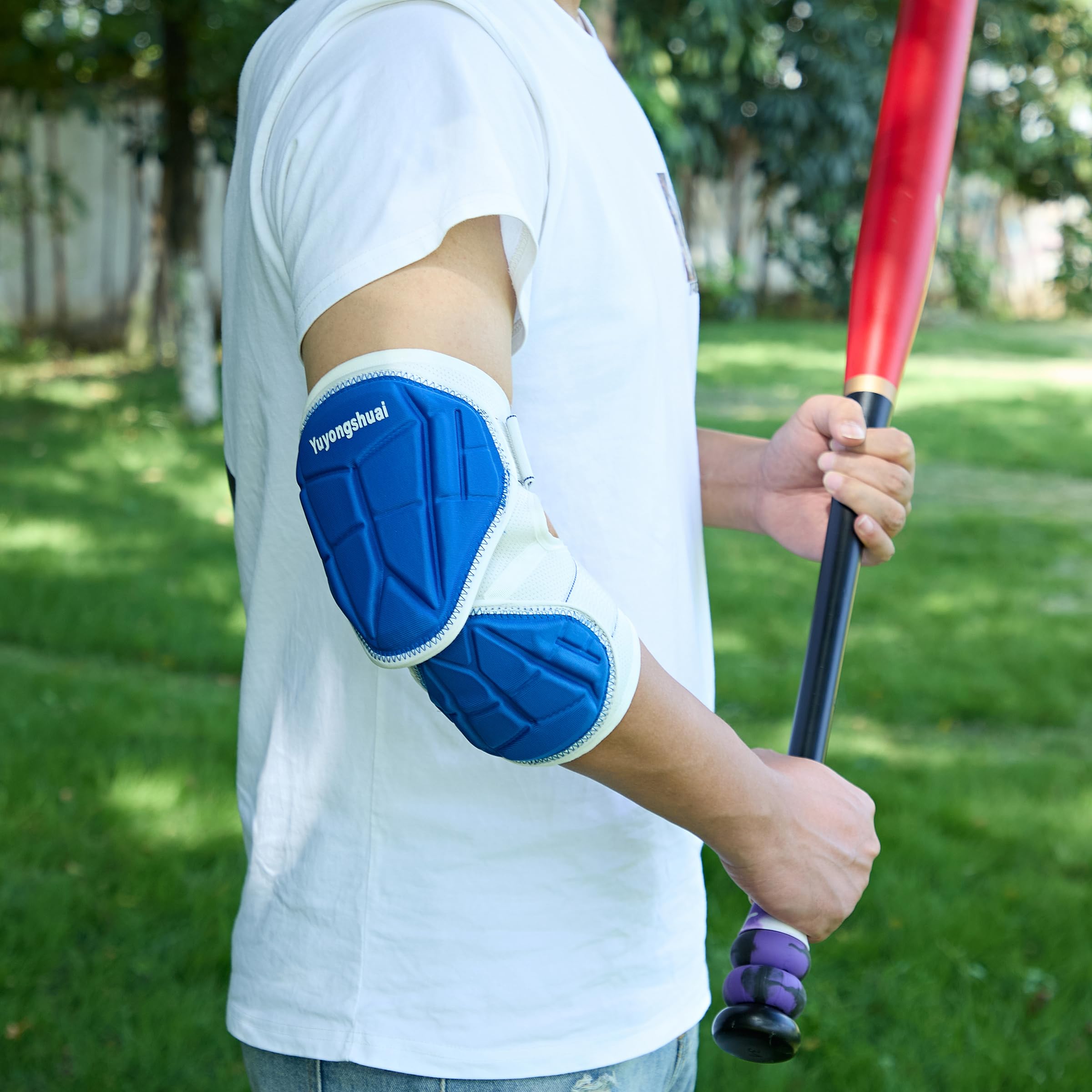 Codera para bateadores de béisbol, coderas de sóftbol, coderas para sóftbol/béisbol, coderas con ajustable