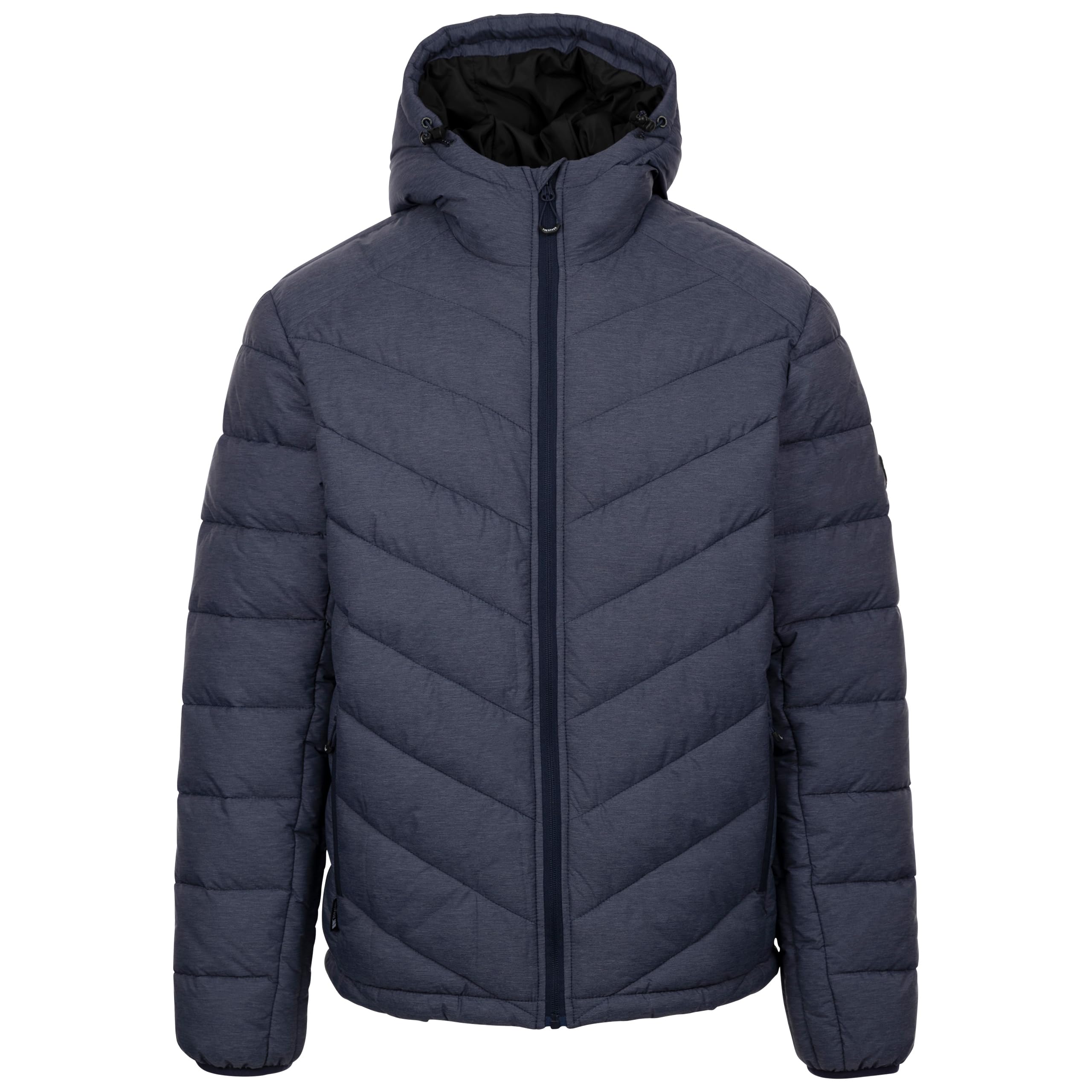Trespass Men's Blue Padded Casual Jacket Didmarton
