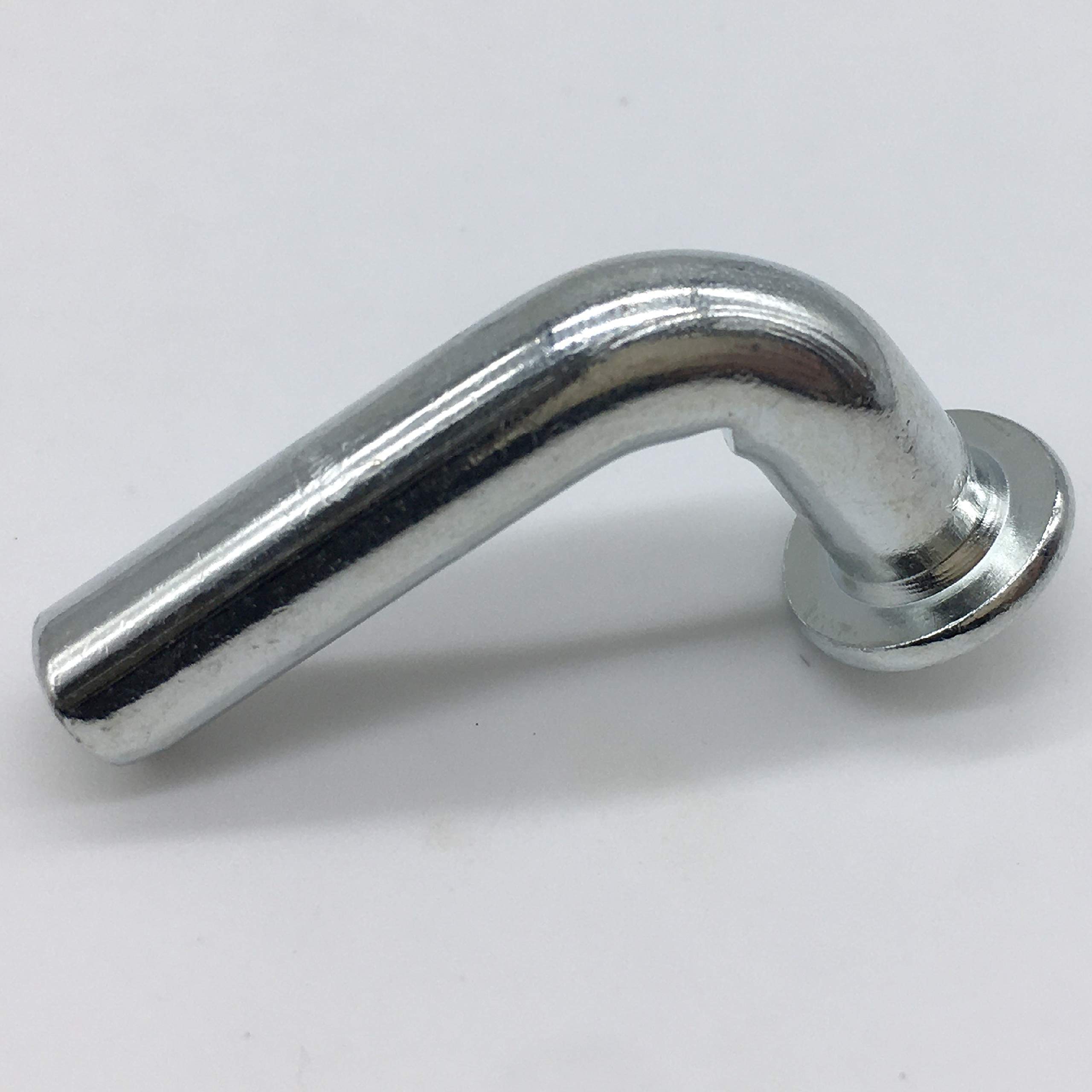 Fall von 1 Packung, 50 Stk/Packung, Universal Palettenregal-Tropfen-Pin, Breite Locker Sicherheit Clip, 37/64"| 0.57"/14.5 mm Flachkopf|Silber|M840