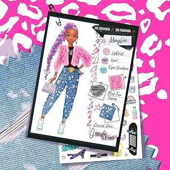 Style 4 Ever Canal Toys Fashion Designer Studio - Complete Drawing