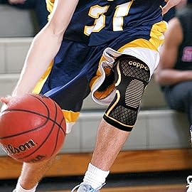 Copper Knee Braces for Men and Women (2 pack) -Knee Supports Copper Compression Knee Sleeve for Knee Pain, Arthritis, Running,Sports and Recovery Support (2X-Large)