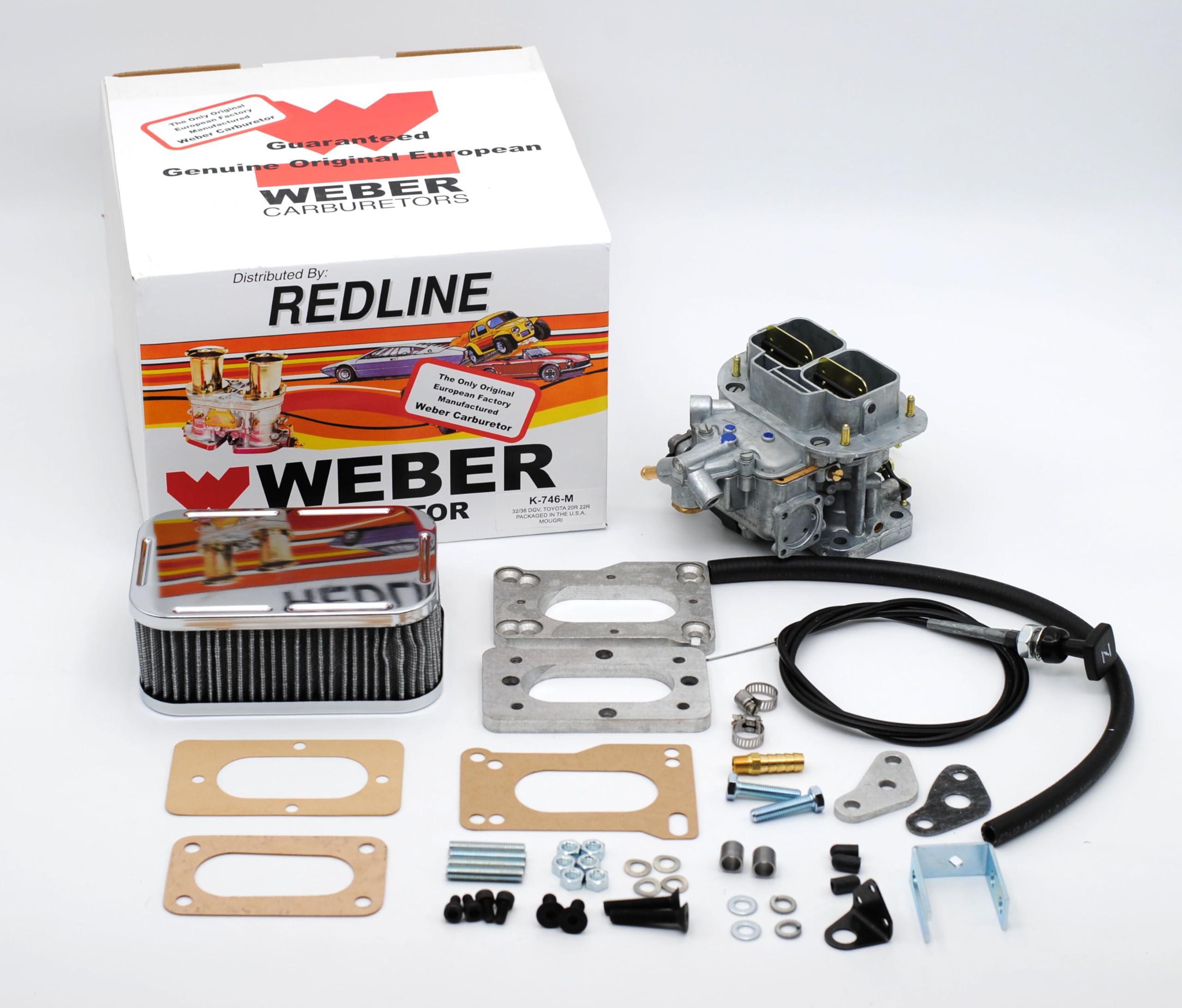 Amazon.com: Weber 32/36 DGV Manual Choke Carburetor Conversion Kit