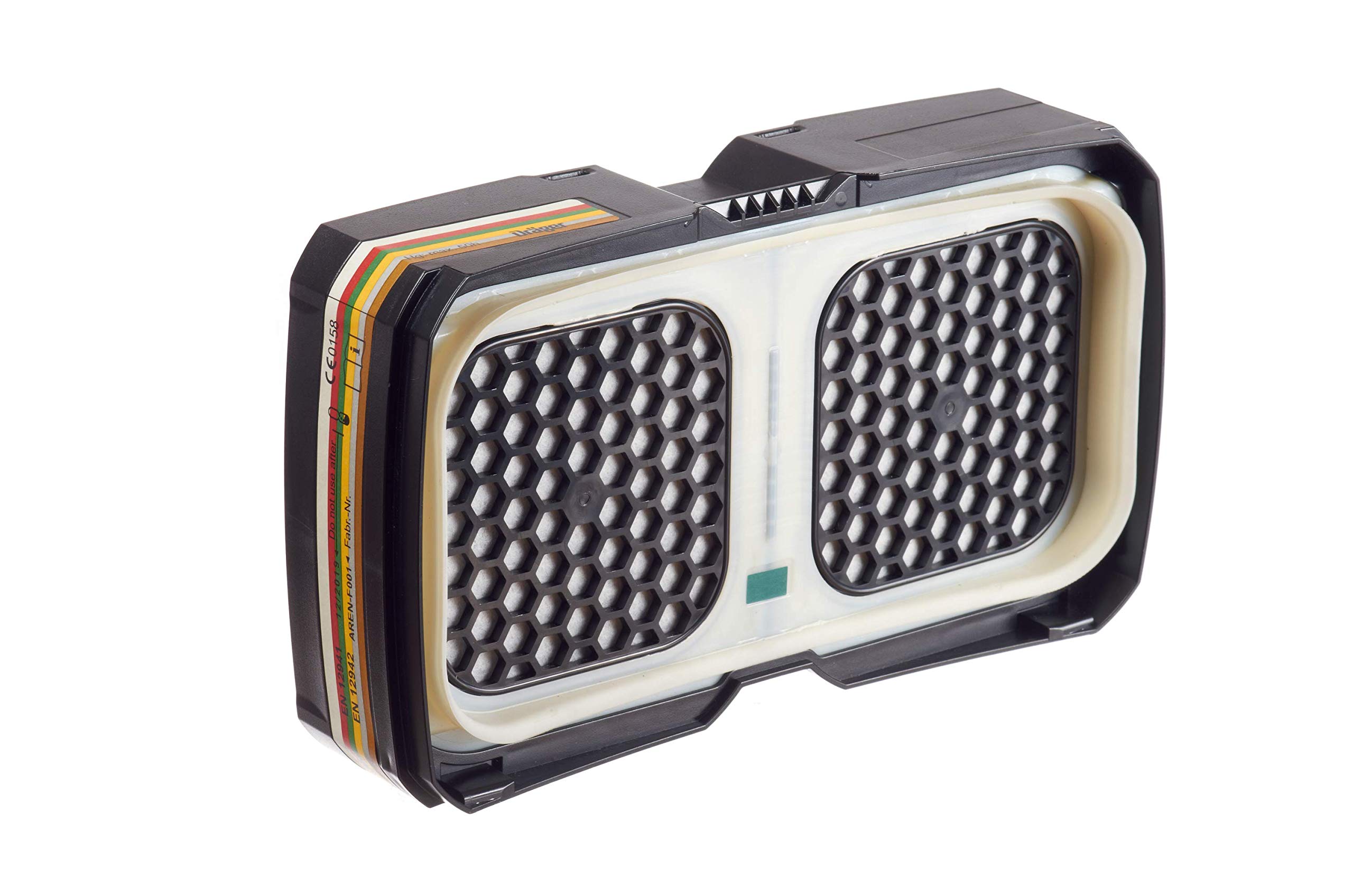 Dräger X-plore 8500 | Filtro A1B1E1K1 Hg P R SL contra gases, vapores y polvo, para pintura, limpieza química, metalurgia, adecuado para sistema