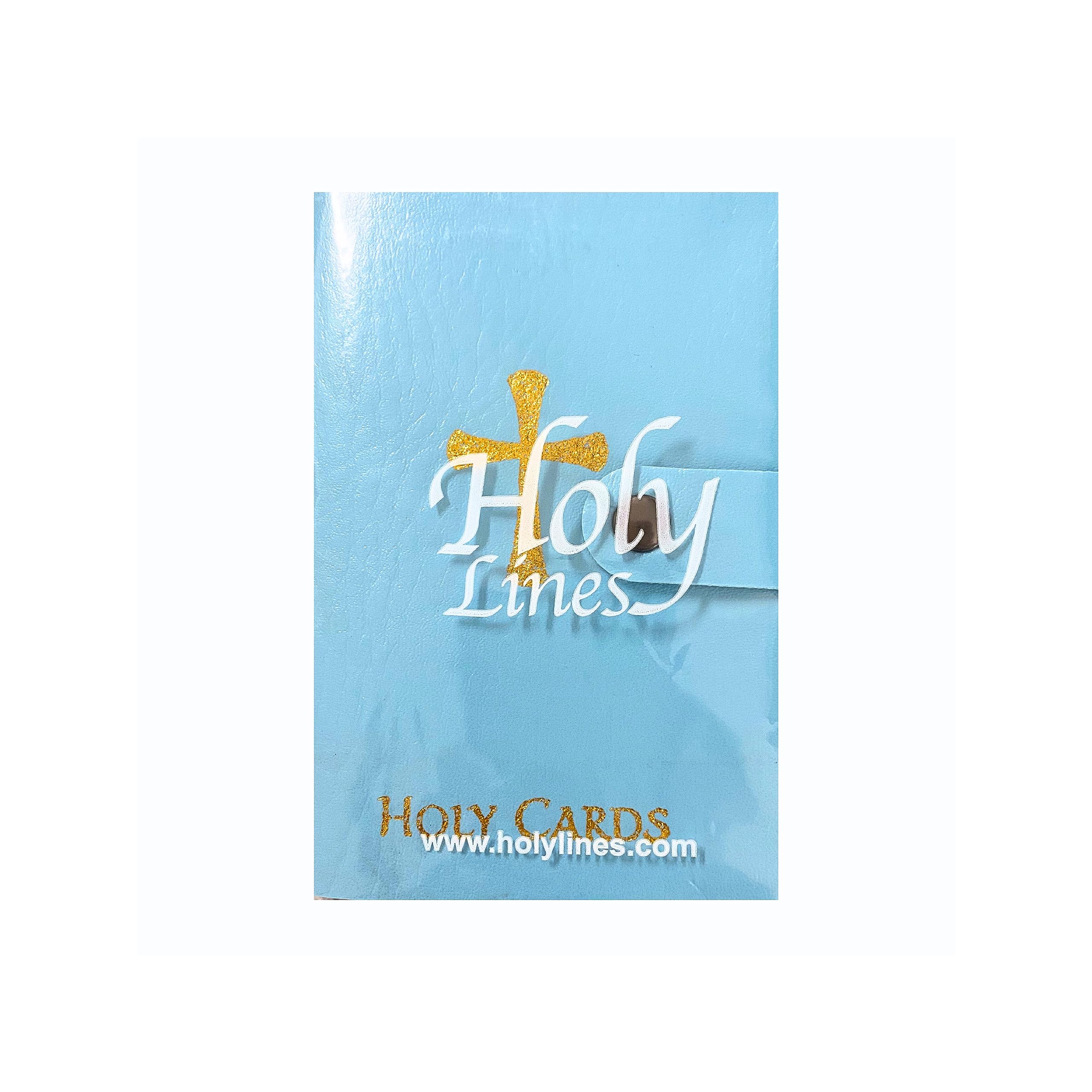 Amazon.com: Light Blue Faux Leather 20-Sleeve Forty-Card Holder with Three  Laminated Cards, Holy Card Organizer for 40 Plastic or Cardstock Memorial  Saint Sacraments or Meditation Cards and Three Bonus Holy Cards :