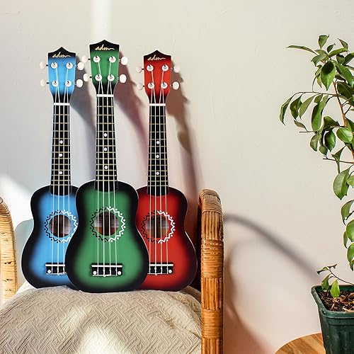 Miniatura 9 de ADM Brownbrust - Ukelele soprano para principiantes de 21 pulgadas, kit de ukelele de madera hawaiana para niños, adultos, estudiantes,
