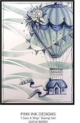 Miniatura 8 de Pink Ink Designs Saw A Ship. - Juego de sellos transparentes, A5