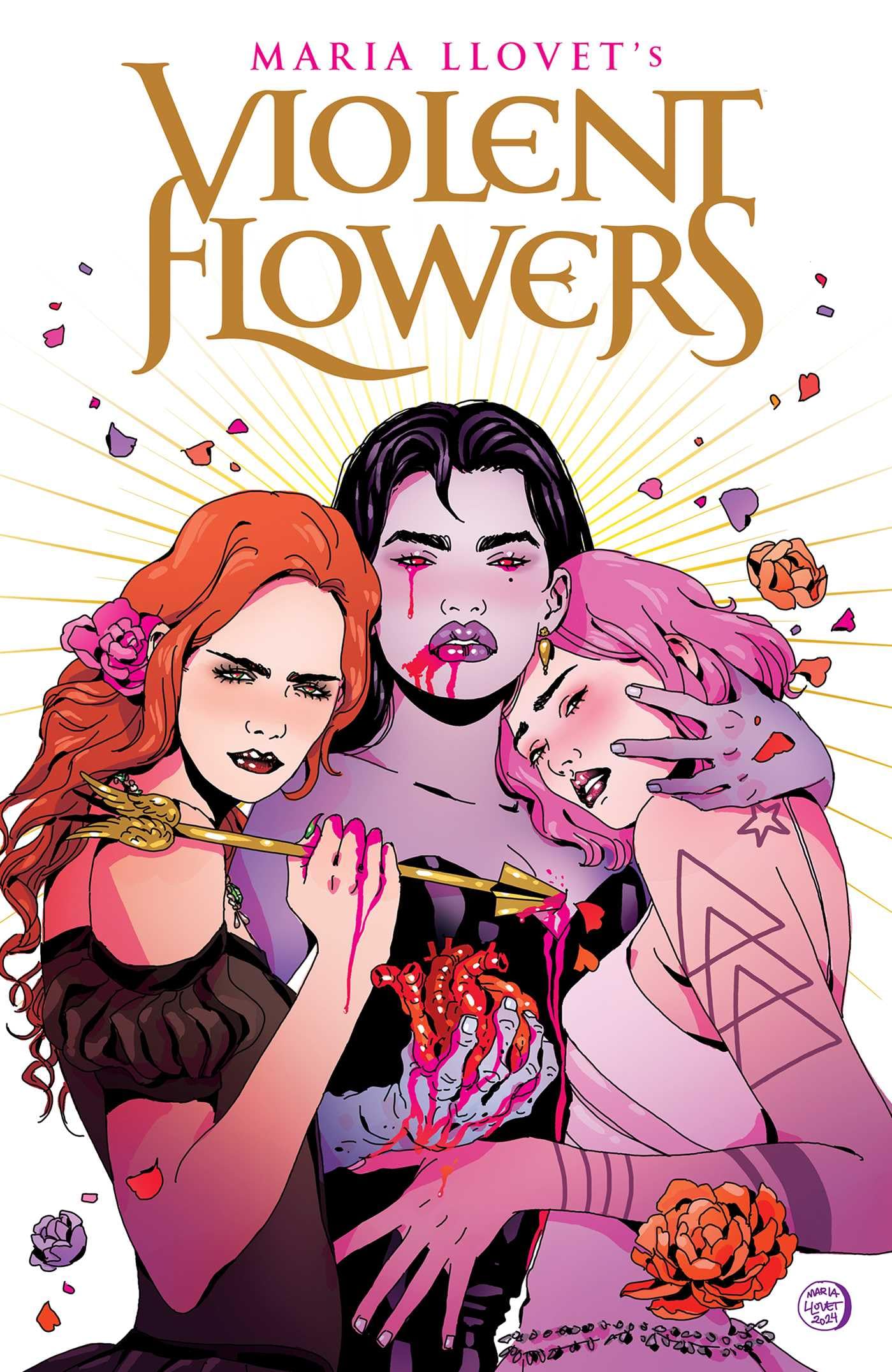 Violent Flowers by Maria Llovet - 9781534331709