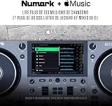 Numark Mixstream Pro Go Portable DJ Controller with Battery, Mixer with Stem Separation, Speakers, WiFi Streaming, Touchscreen, works with Serato DJ - 7