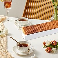 Vista 4 de 3 bandejas de madera para servir galletas para servir galletas saladas, soporte rectangular para bandejas de servir galletas para galletas, bandeja