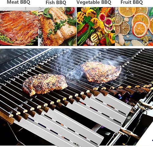 Miniatura 6 de Placa de calor de repuesto para carpa Huntington, Broil-Mate, Sterling, Master Forge, Perfect Flame, GrillPro, modelos de parrilla de gas Lowes,