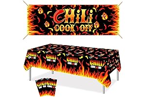 PHOGARY Chili Pepper Tablecloths for a Party