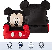 Vista 51 de Idea Nuova Gabby's Dollhouse - Sofá tipo puf suave y cómodo para niños