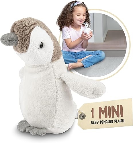 Miniatura 2 de Forest & Twelfth Pingüino de peluche, juguete de peluche individual para niños, recuerdos de fiesta oceánica y bolsas de golosinas, premios de caja
