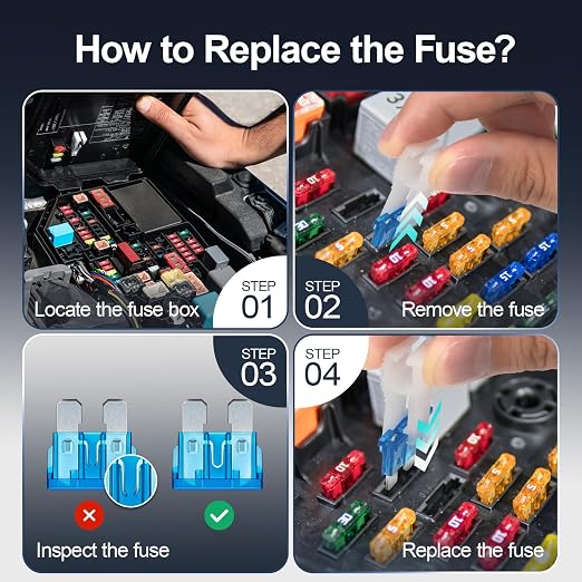 Kit de Fusibles para Auto Jorest 205 Piezas miniatura 7