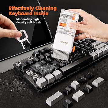 All-in-1 Keyboard Cleaner Laptop Cleaning Kit,Computer Screen-Safe Tools
