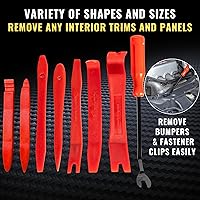 Vista 2 de Sunplustrade juego de panel de puerta para autos de 11 piezas con herramientas de remoción