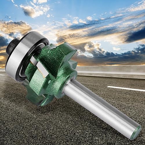 Miniatura 2 de R1R2R3 - Fresa de carpintería R1R2R3, cortador de 4 dientes para máquina de grabado de carpintería (14 x R3)