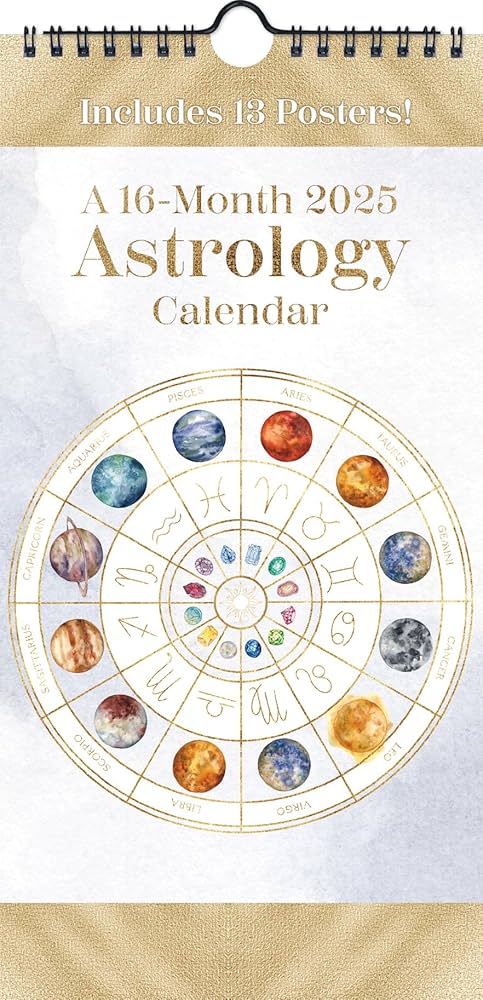 コレクション FH/louis kahn abcdesigne POSTER CALENDAR Amazon.com: 2025 Astrology Mini Poster Calendar