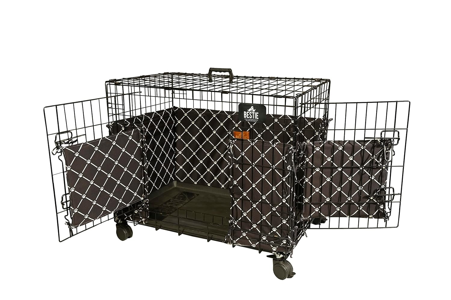 Bestie Dog Crate Bumper Wire Dog Crate Accessories, Dog Crate