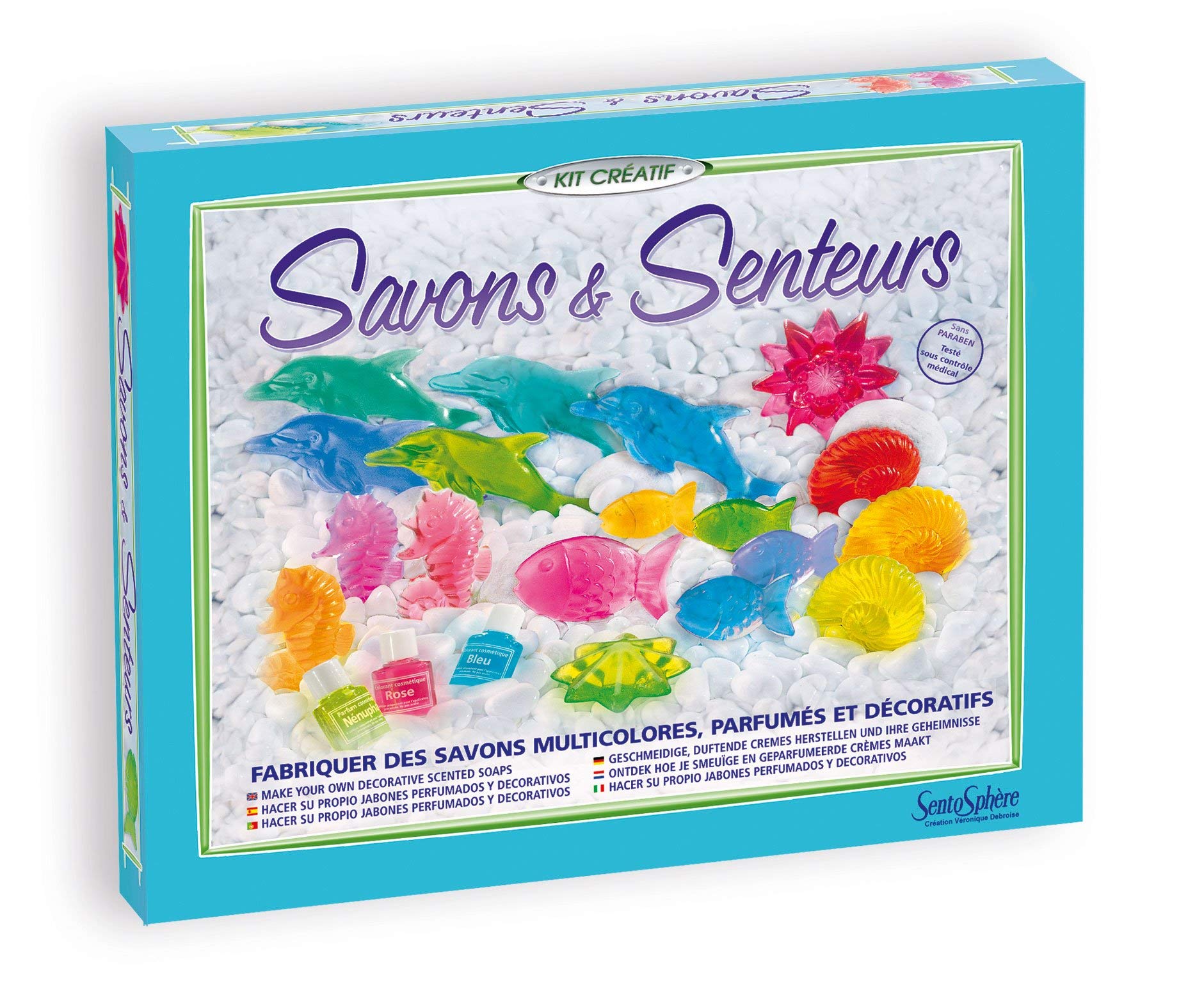 Sentosphère Multicoloured Creative Soaps And Fragrances Kit