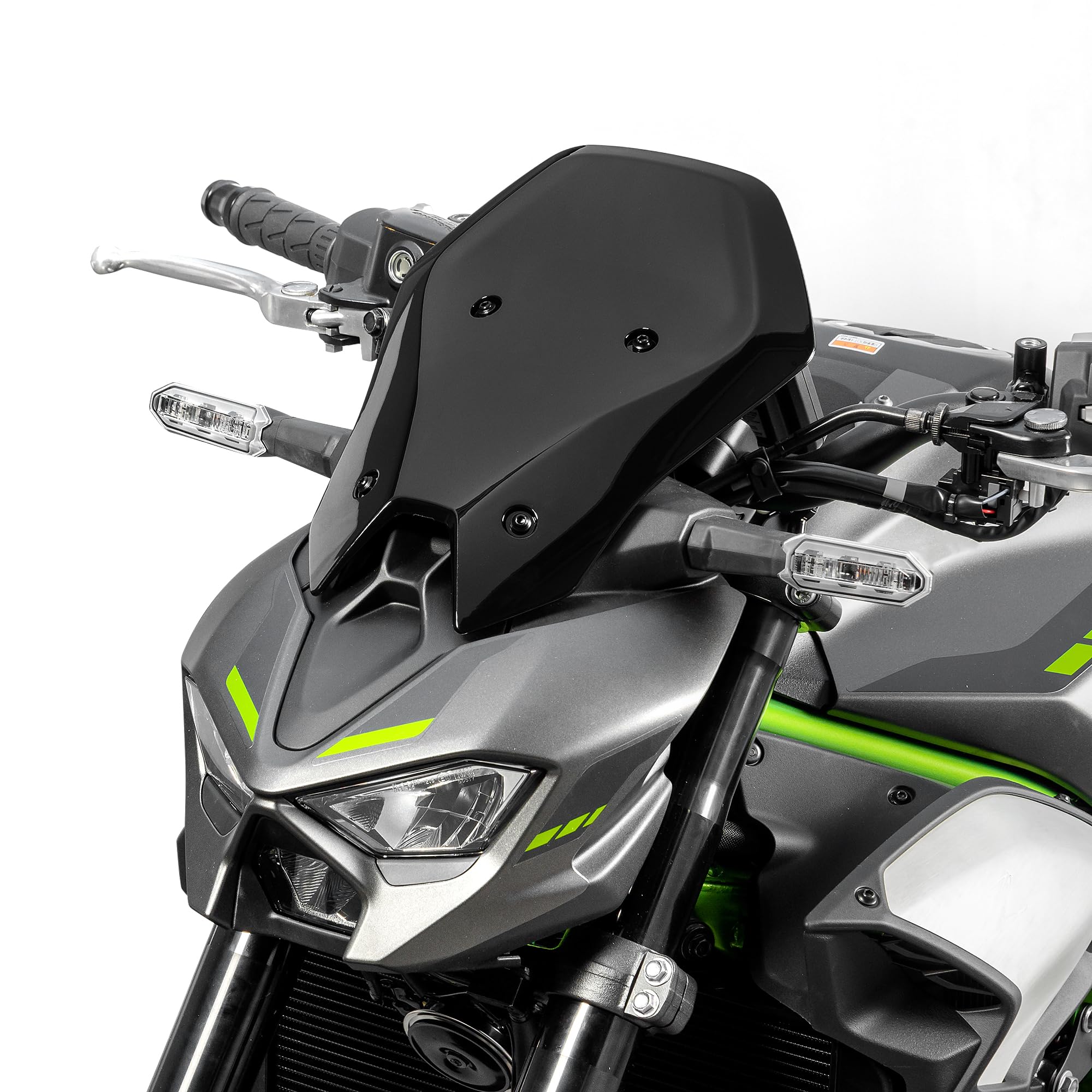 Deflectores de viento para motocicleta para Z900 2025 2026 Z 900 Adventure Sport Parabrisas Carenado Deflector Protección Más Alto (Humo)