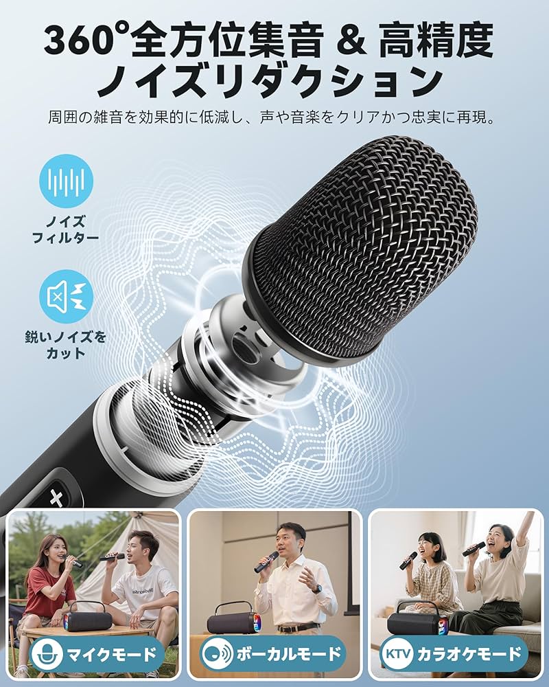 Amazon.co.jp: カラオケスピーカー Hoshikou Denpa 80W大出力