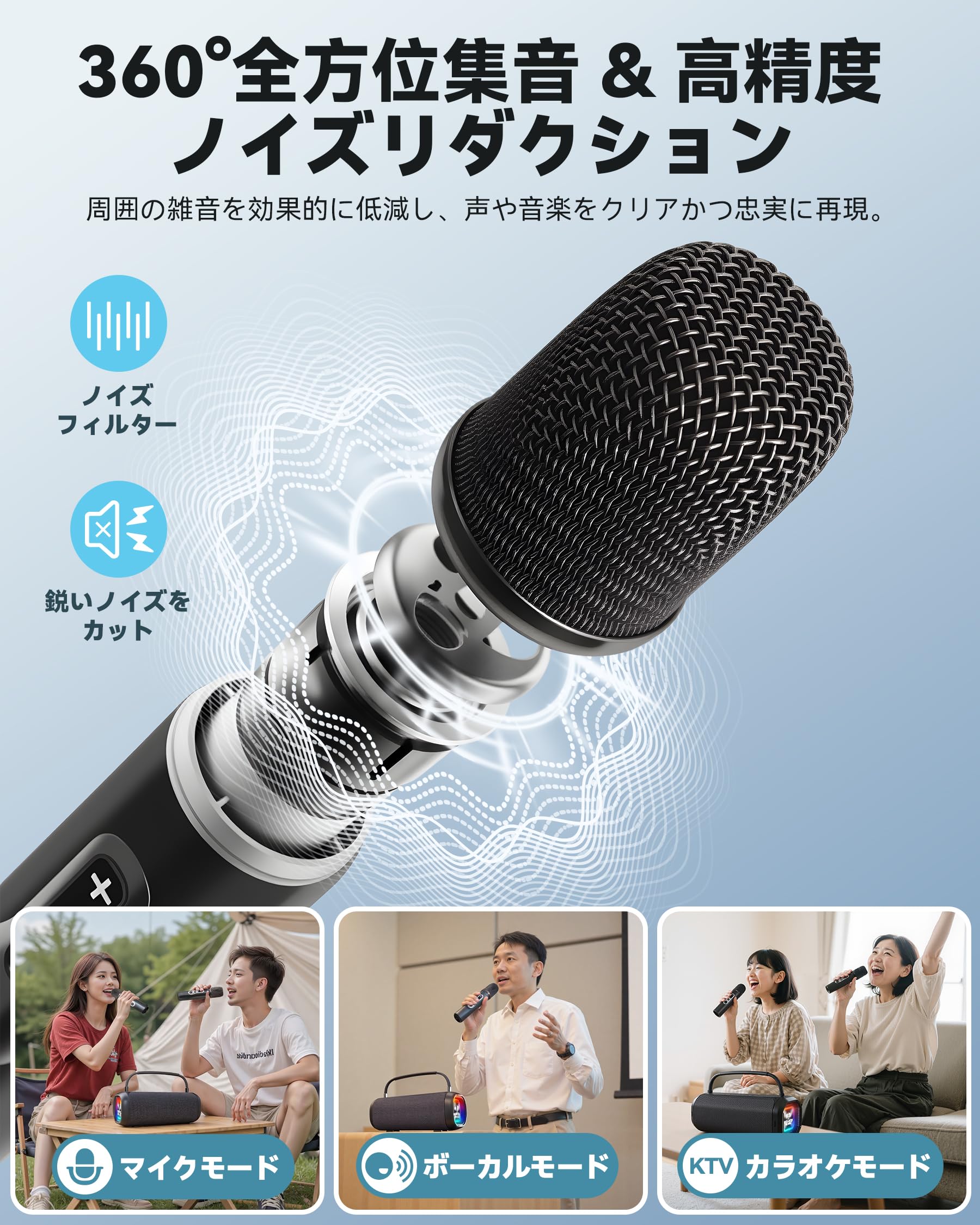 Amazon.co.jp: カラオケスピーカー Hoshikou Denpa 80W大出力