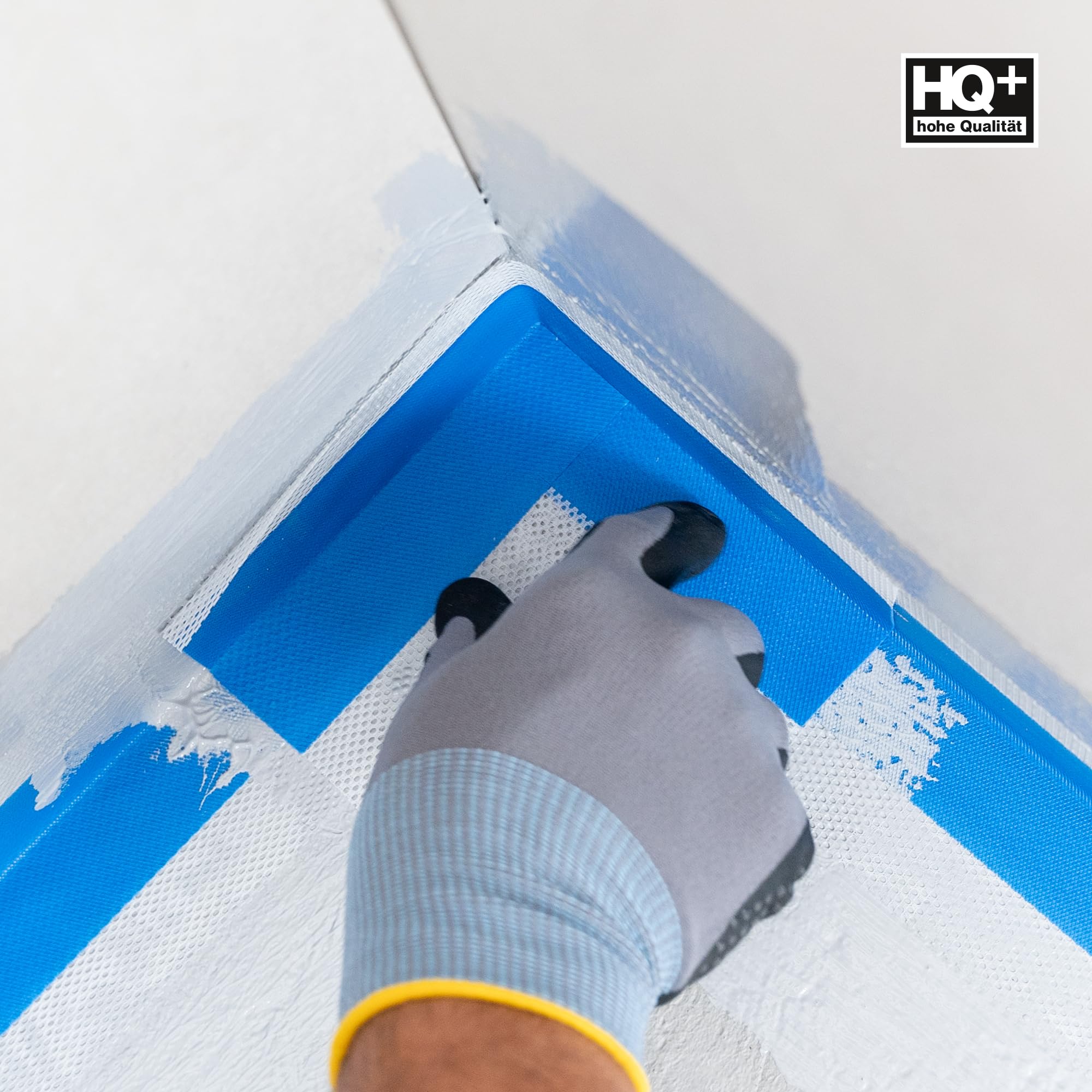 Isolbau Innenecke P2 Blau - 50 Stück - Wasserdichtes Eck-Dichtband für Sanitär, Dusche, Bad, Fliesen, BalkonEckabdichtung Dichtecke Abdichtung für Innen- & Außenbereich