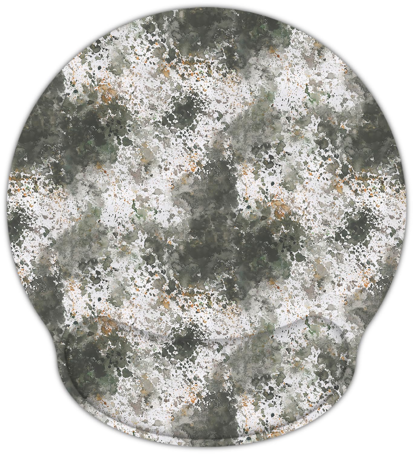 icolor Ergonomic Mouse Pad with Wrist Rest for Pain Relief,10"x 9" Non Slip Rubber Base Memory Foam Wrist Support Mousepad Desk Mat for Computer