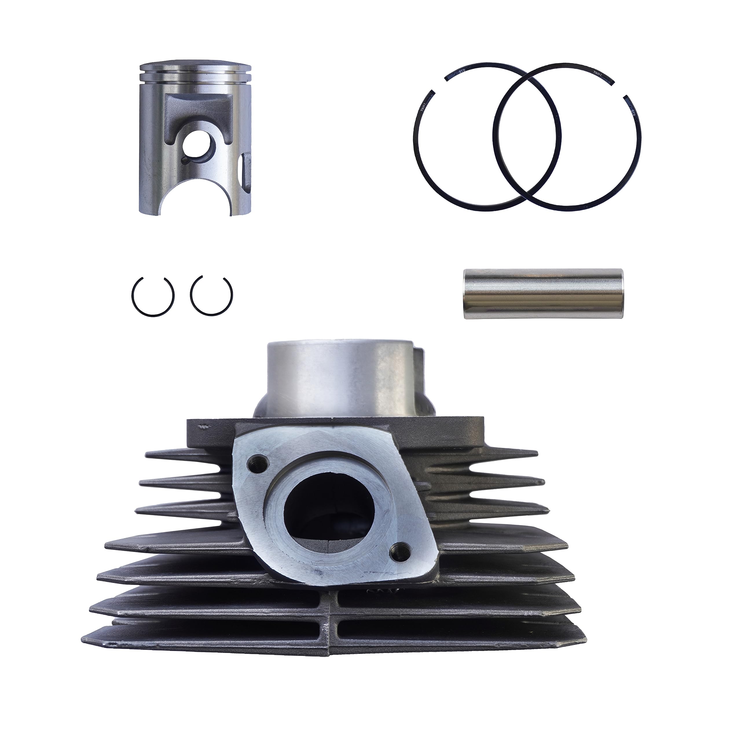 NIKAVI CBKP64 Engine Cylinder Block Kit Compatible for Yamaha Rx100