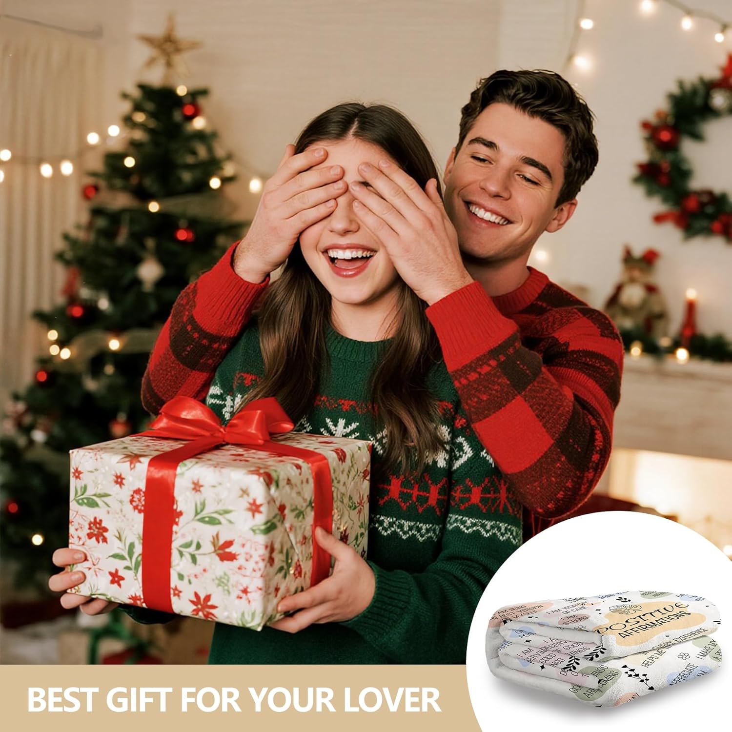 Get Well Gifts for Women, Encouragement Gifts for Women,Christmas Inspirational Gift for Woman, Positive Gift for Woman Blanket for Mom Friend Sister Coworker 60" x 50" - Image 6