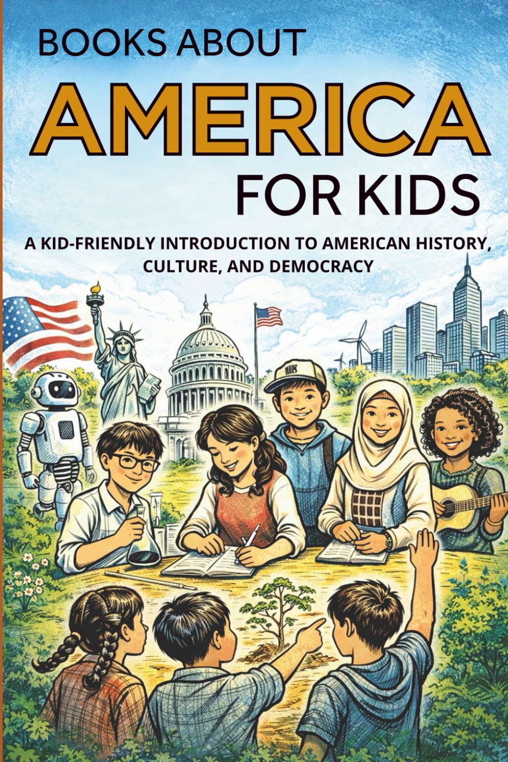 Books About America for Kids: A Kid-Friendly Introduction to American History, Culture, and Democracy
