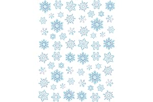 Deck the Halls with Beistle's Scintillating Snowflake Stickers