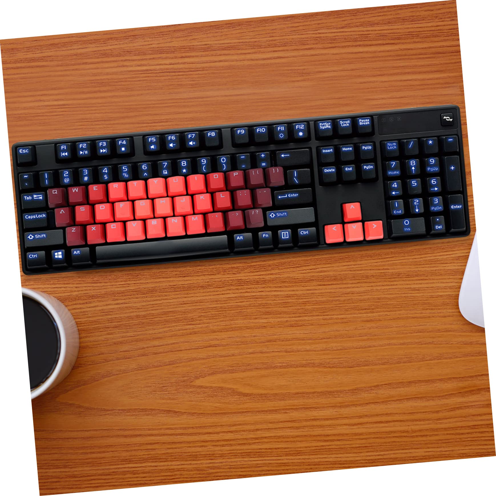 jojofuny 3sets Keycaps Per Tastiera Meccanica Design Traslucido e Facile Da Installare Accessori Per Keyboard Compatibile Con Layout Cherry e Giocatori Di Gaming