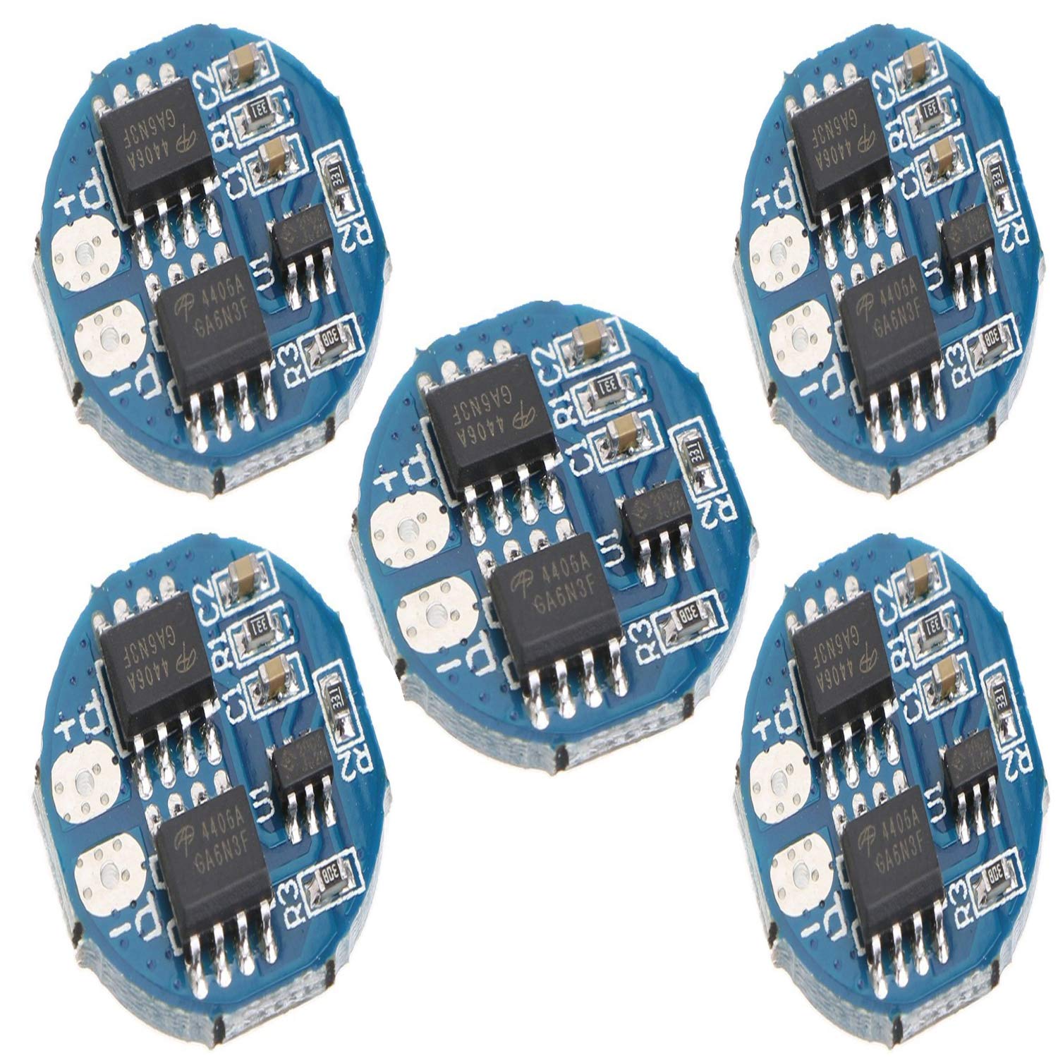 5 Stück 2S 5A Li-Ion Lithium-Akku 7,4V 8,4V 18650 Ladegerät-