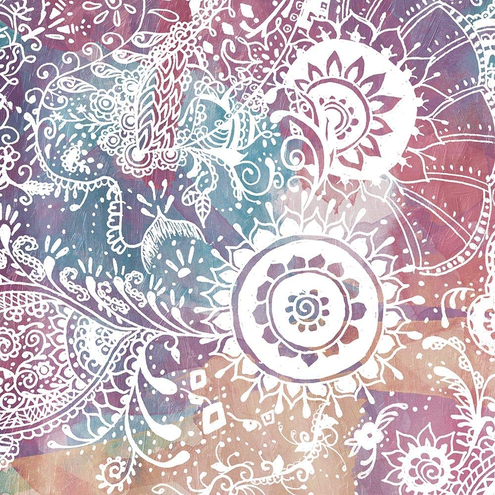 Maze Of Henna Poster Print by OnRei OnRei (24 x 24)