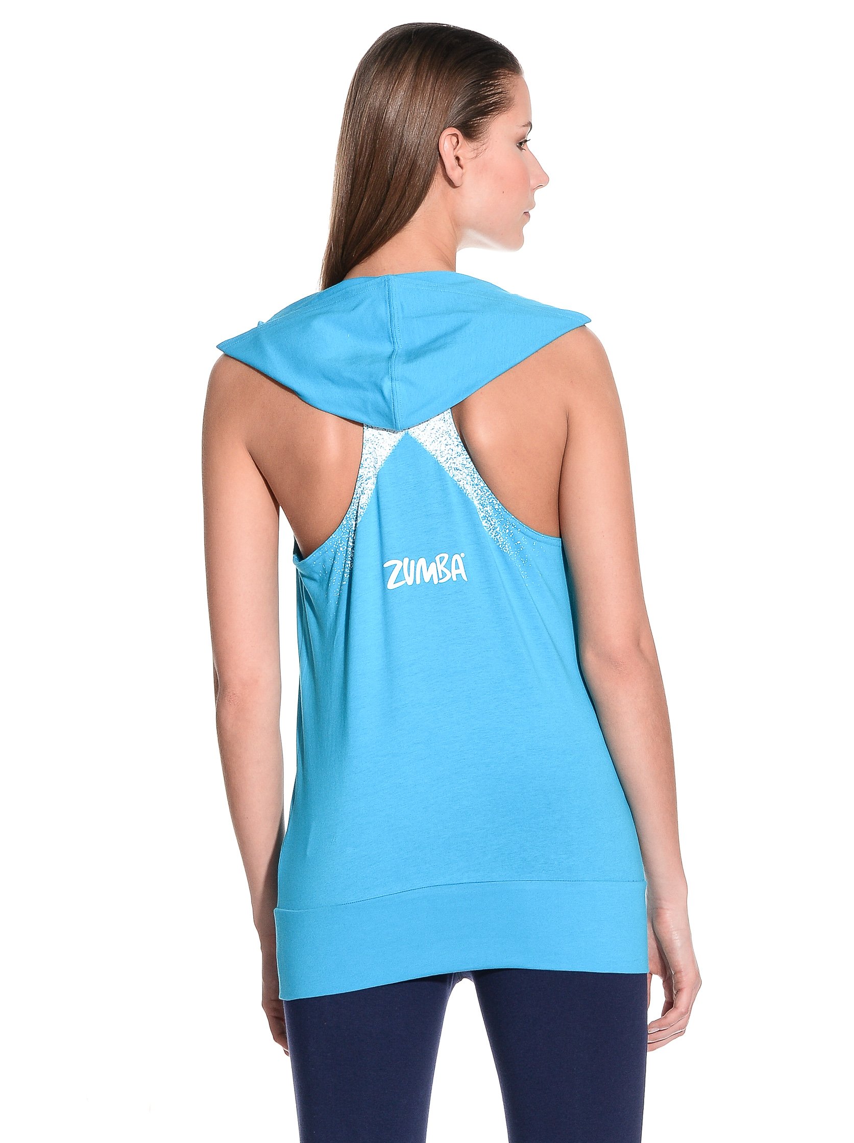 Zumbawear Koszula z kapturem Kobiety Print Perfect Sleeveless Hoodie