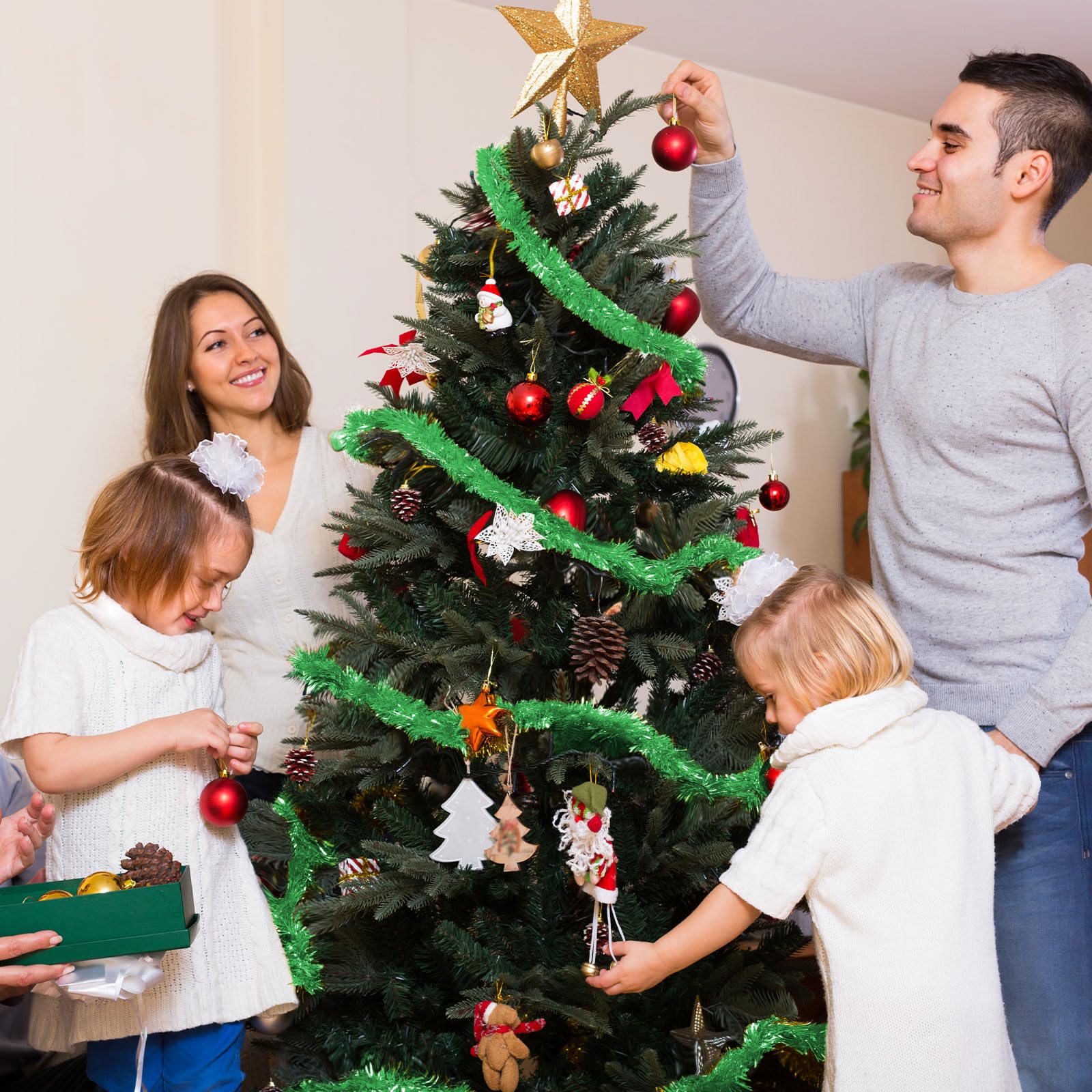 6 Boa Di Piume Artificiali Colorate - Decorazioni Per Costumi, Feste E Matrimoni, 150 Cm
